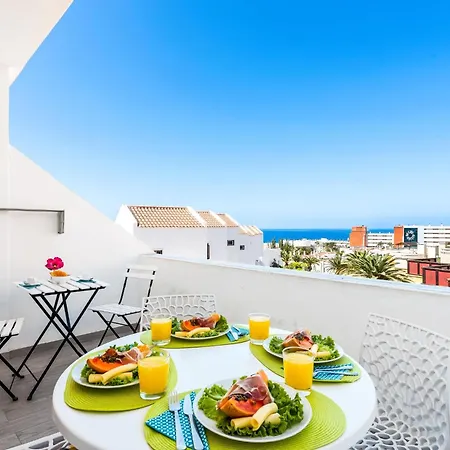 Apartment 97 Hermosa Marina Primavera Con Terraza Y Piscina Costa Adeje (Tenerife)